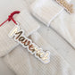 Christmas stocking name tags