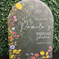 Wildflower Bridal Shower Acrylic Sign