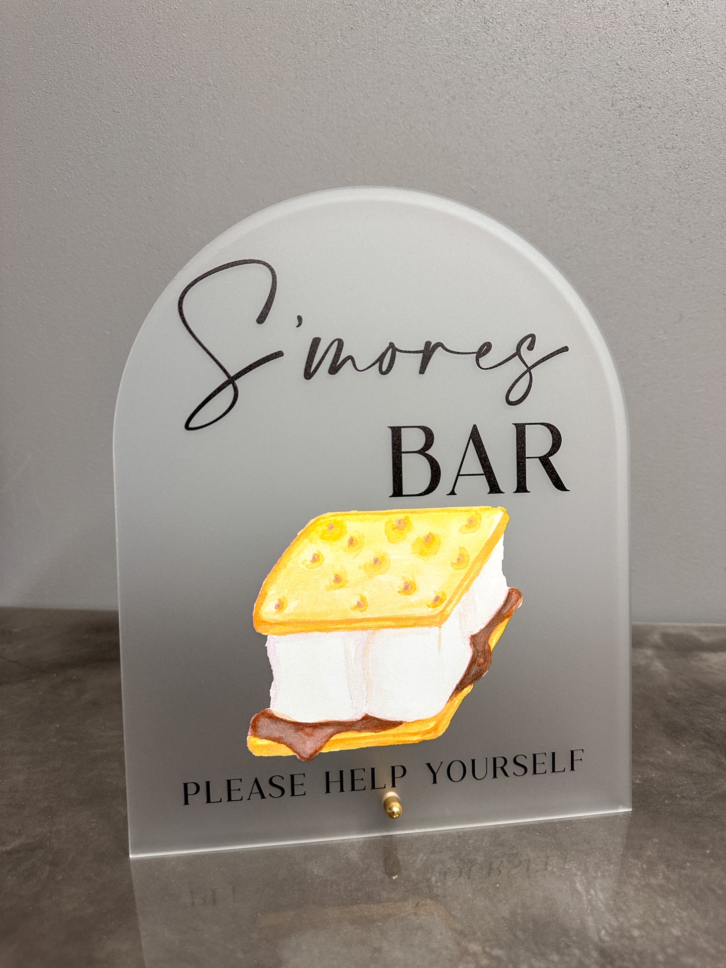 S'mores Bar Sign