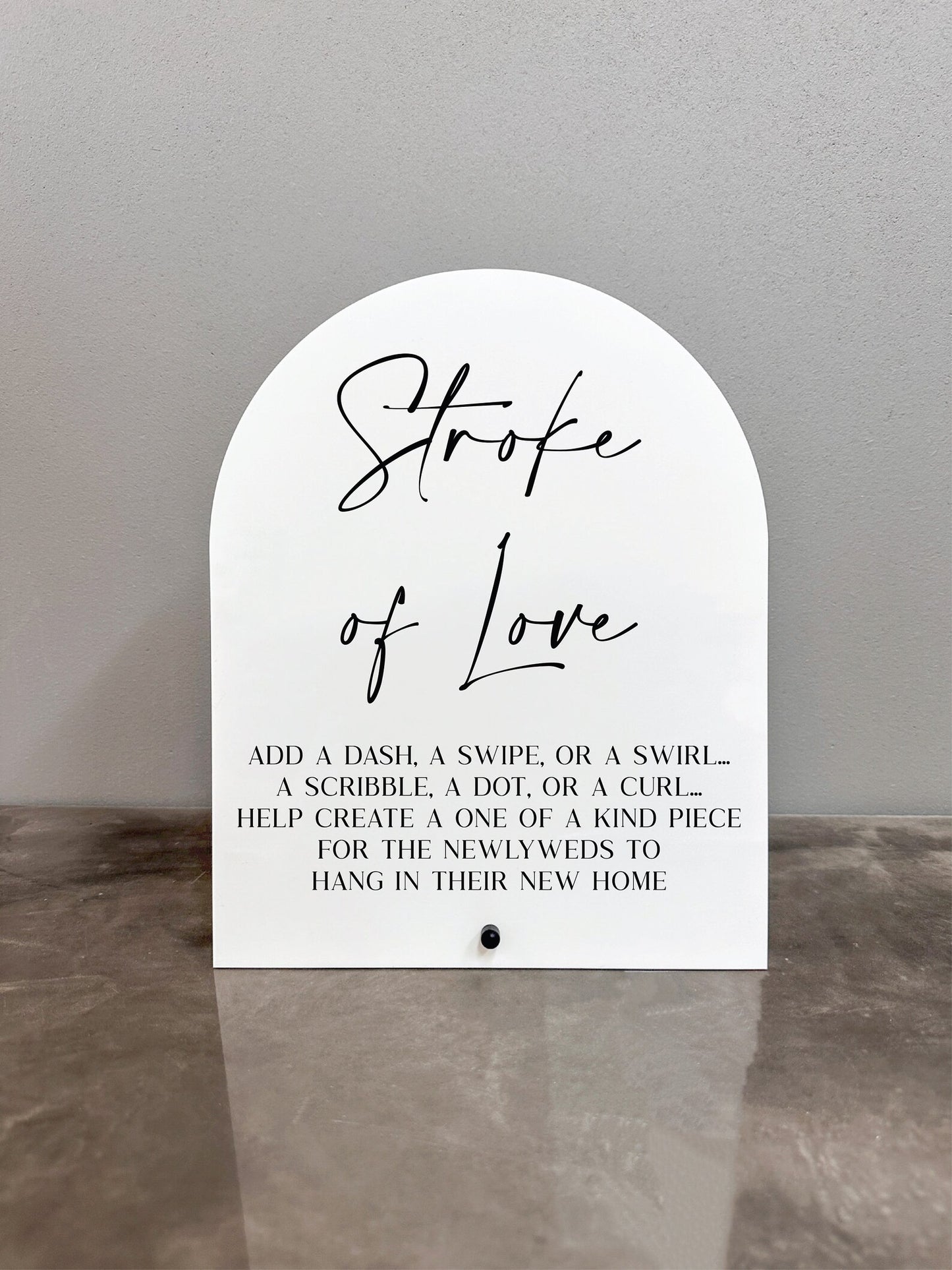 Stroke Of Love Sign