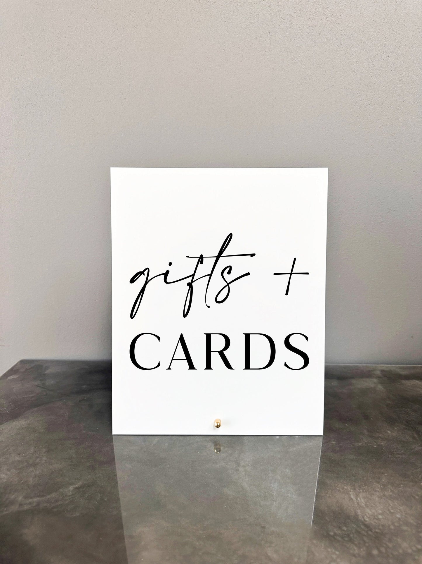 Gifts + Cards Sign