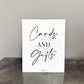 Cards and Gifts Sign