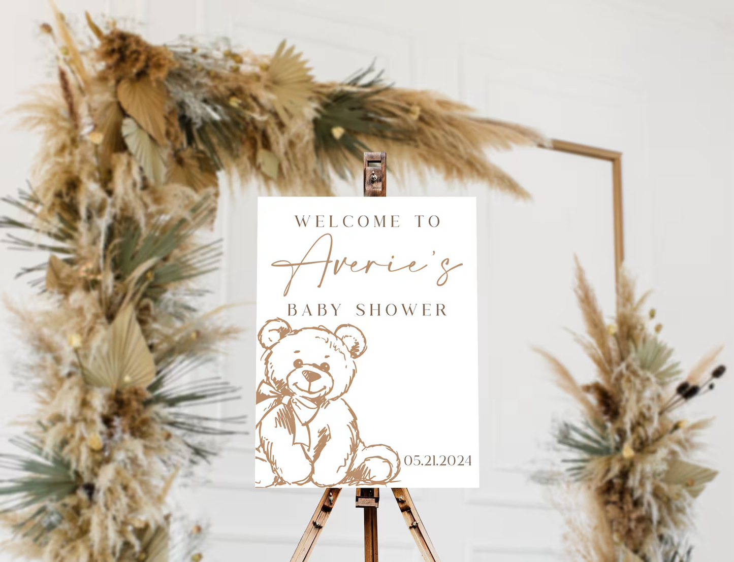 Bear Welcome Sign