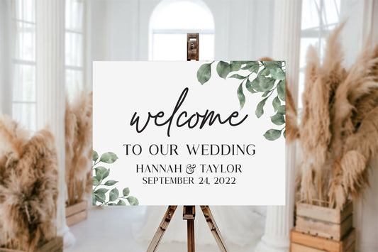 Acrylic Welcome Sign