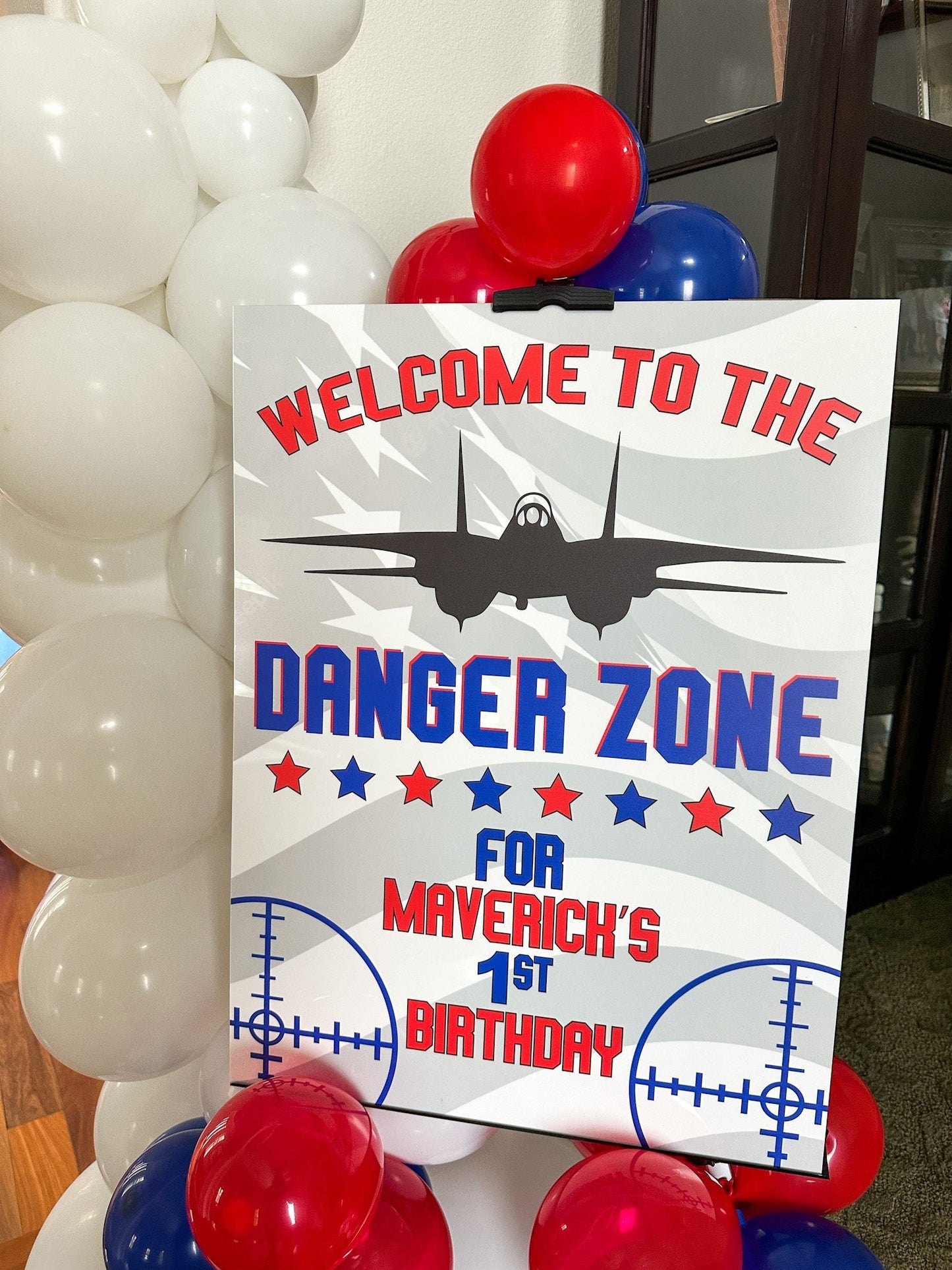 Welcome To The Danger Zone Sign