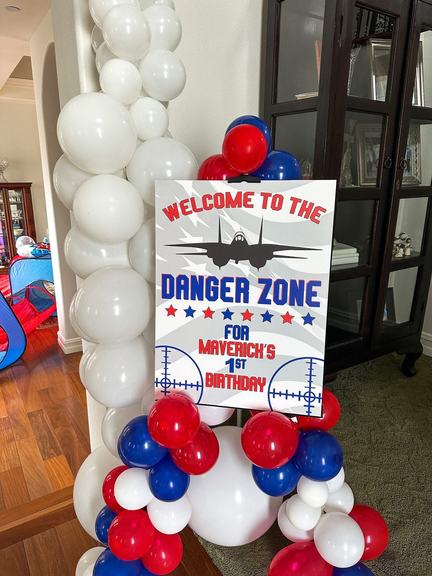 Welcome To The Danger Zone Sign