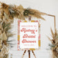 Acrylic Bridal Shower Welcome Sign