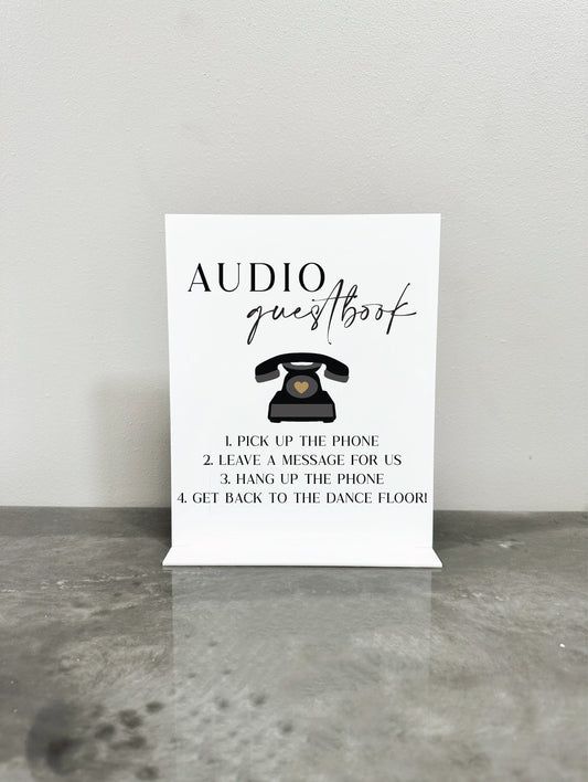 Audio Guestbook