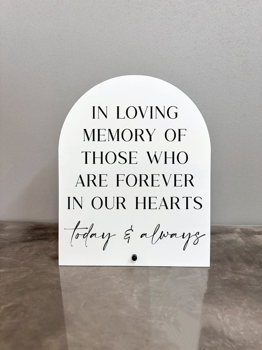 In Loving Memory