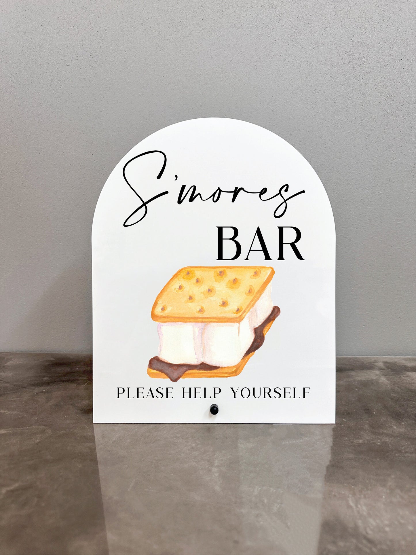 S'mores Bar Sign