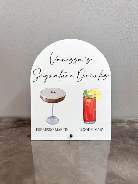 Signature Drinks