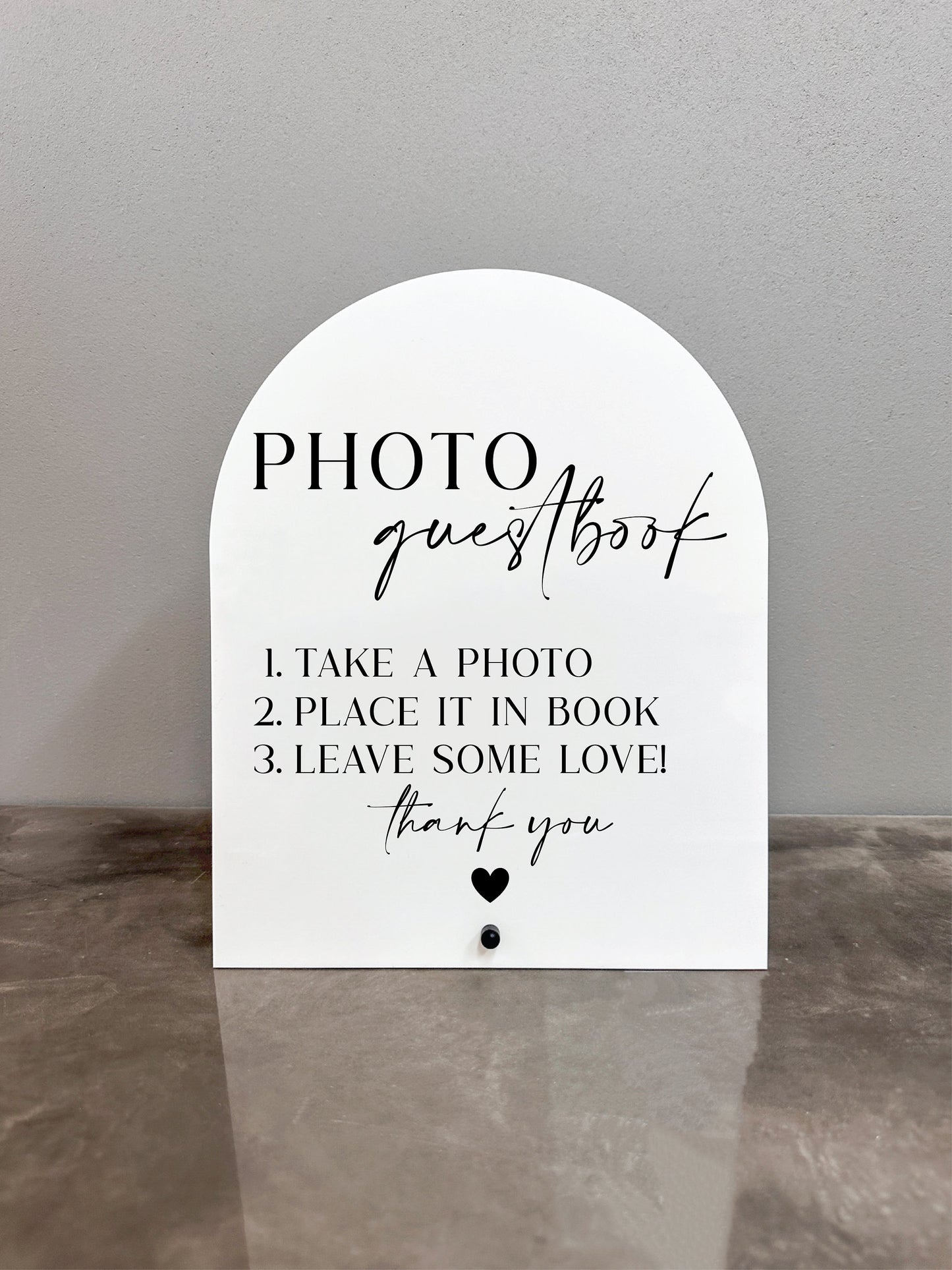 Photo Guestbook Sign