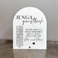 Jenga Guest Book