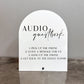 Audio Guestbook