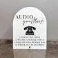 Audio Guestbook