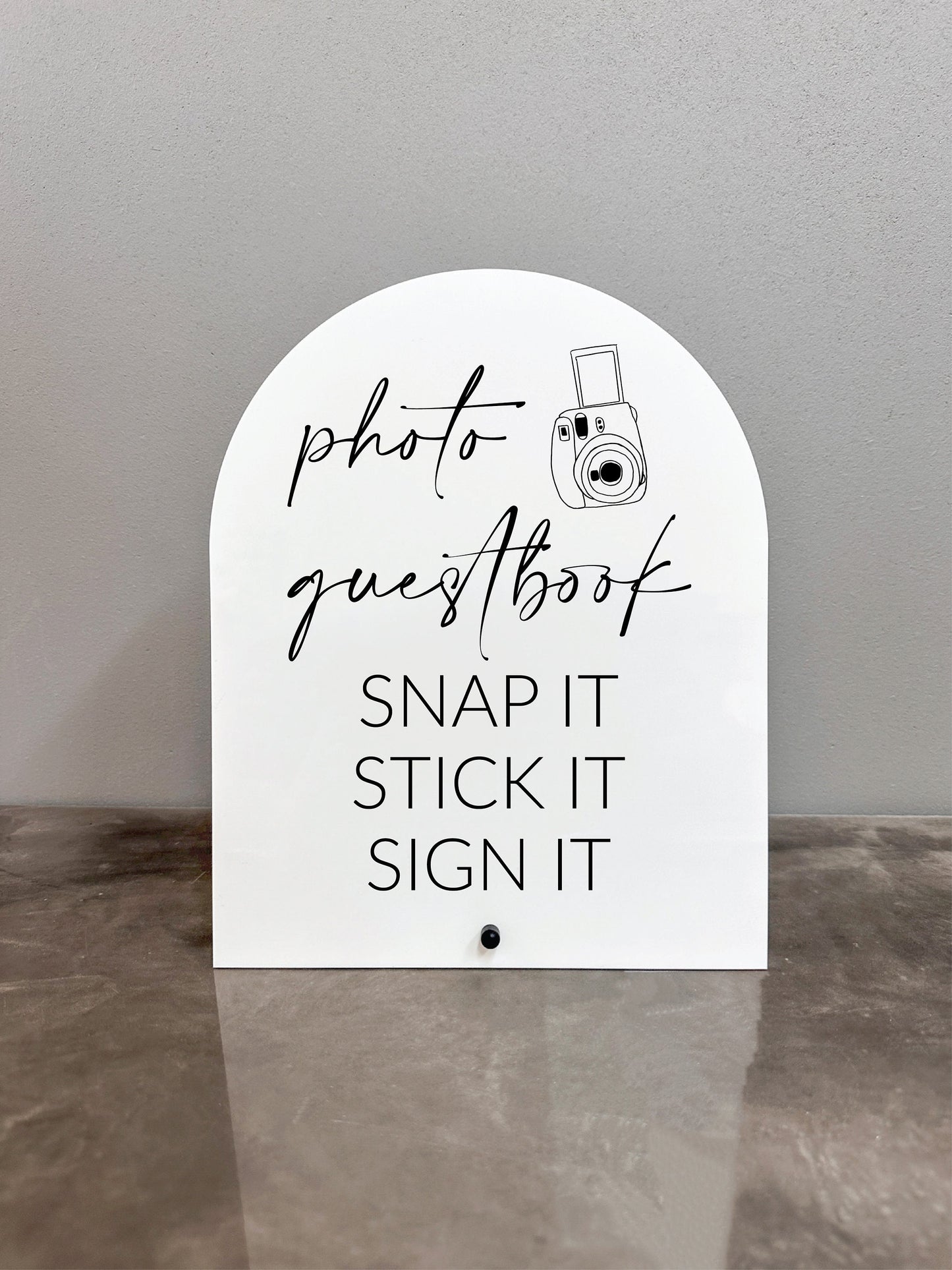 Photo Guestbook Sign