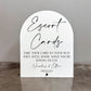 Escort Cards