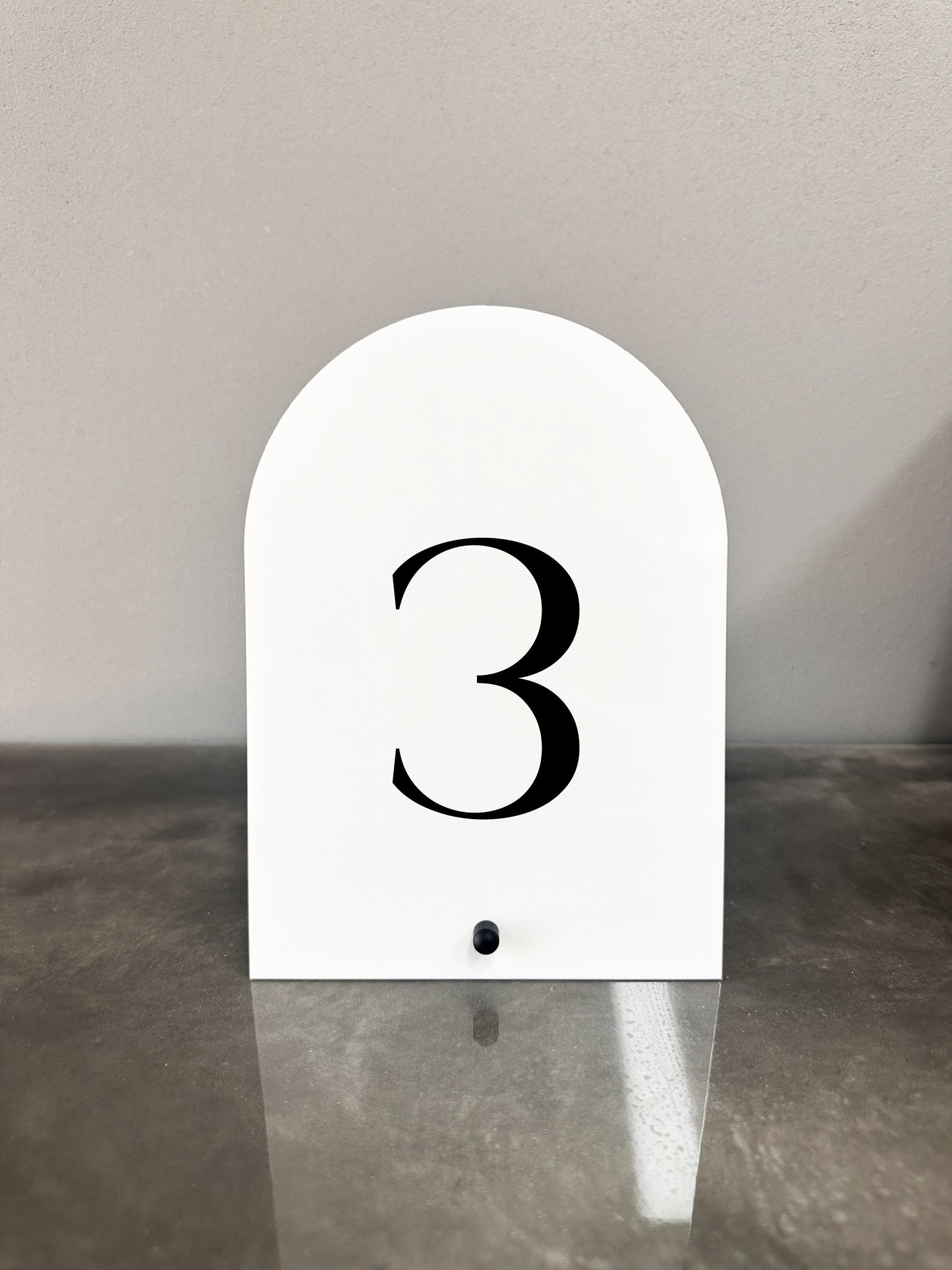 Arch Table Numbers