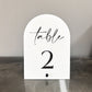 Arch Table Numbers