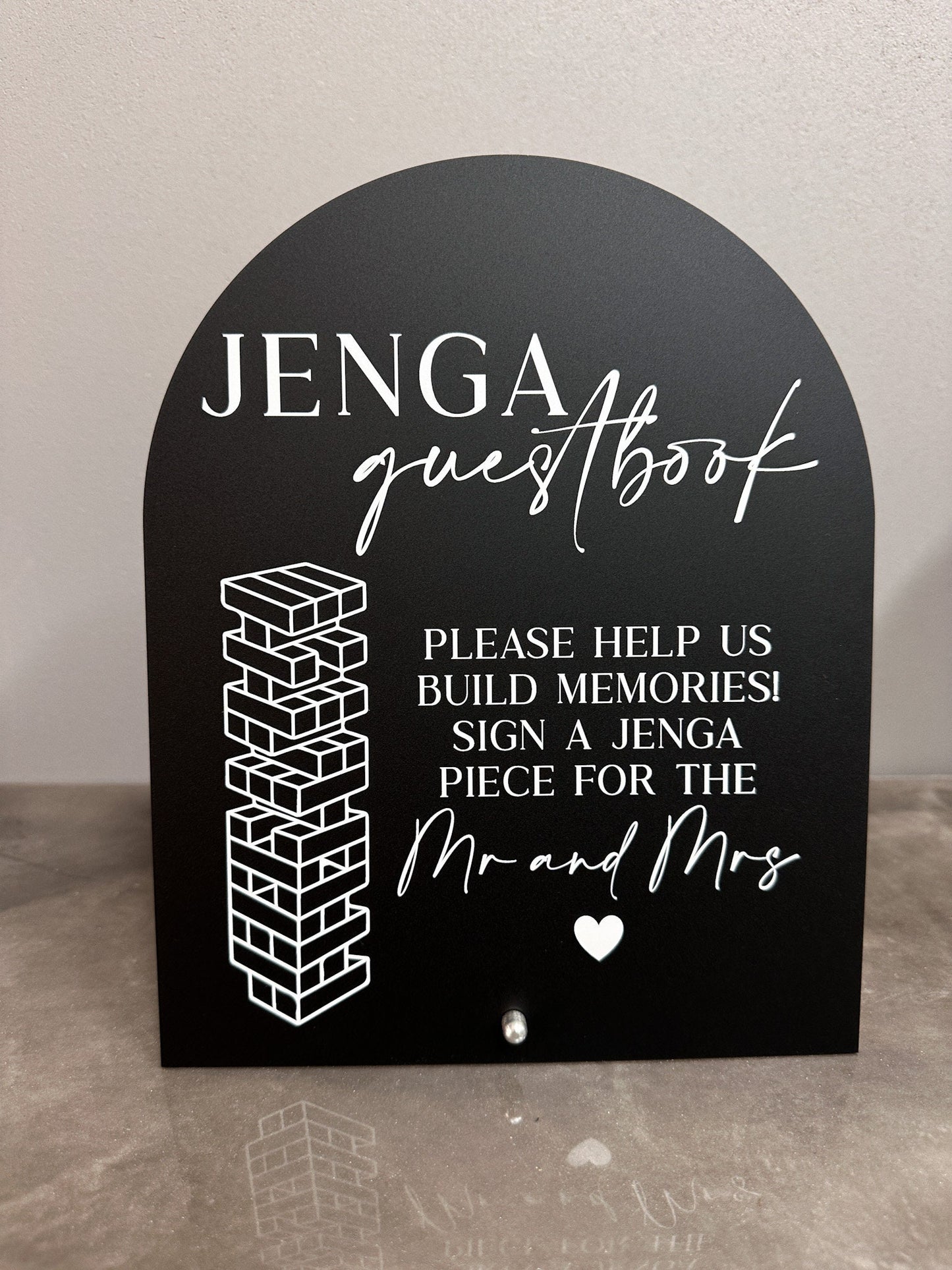 Jenga Guest Book