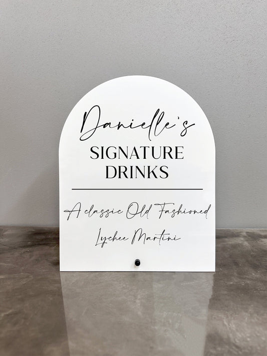 Signature Drink