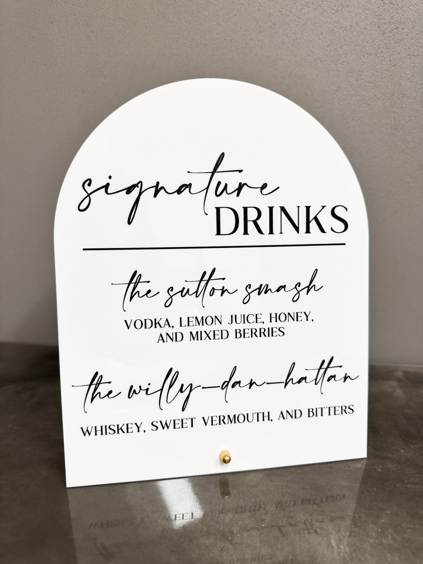 Signature Drinks