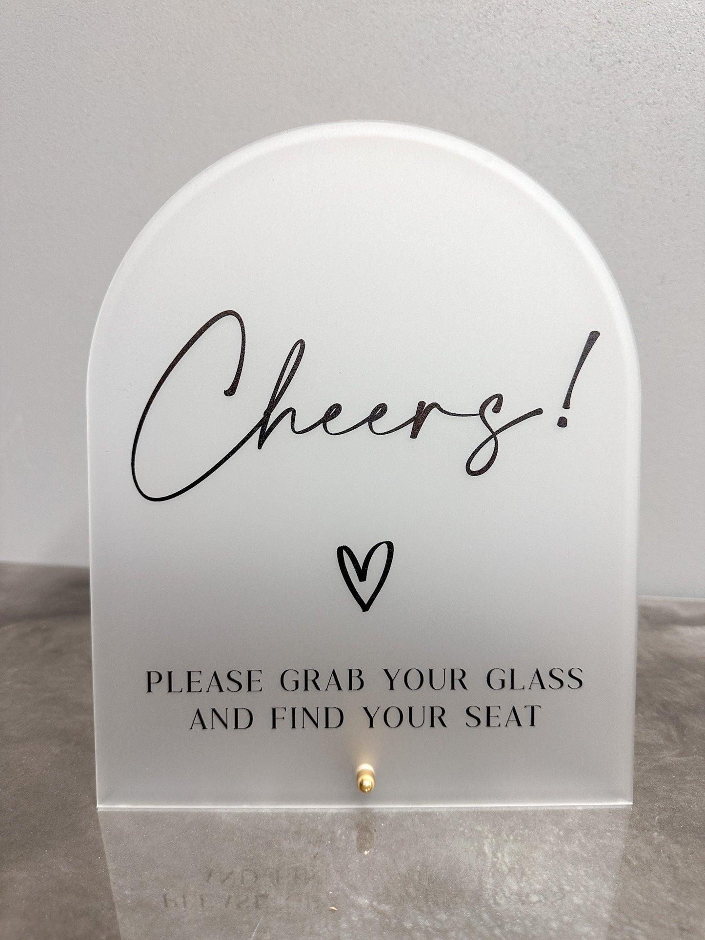 Cheers! Sign