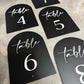 Arch Table Numbers