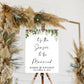 Tis The Season To Be Married Acrylic Sign