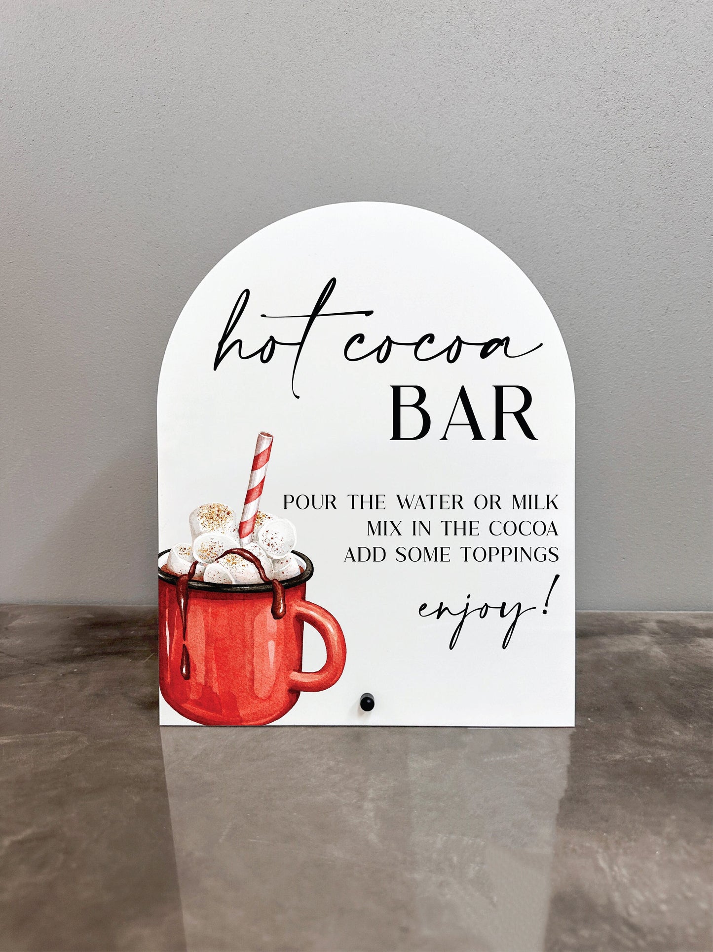 Hot Cocoa Bar