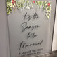 Tis The Season To Be Married Acrylic Sign