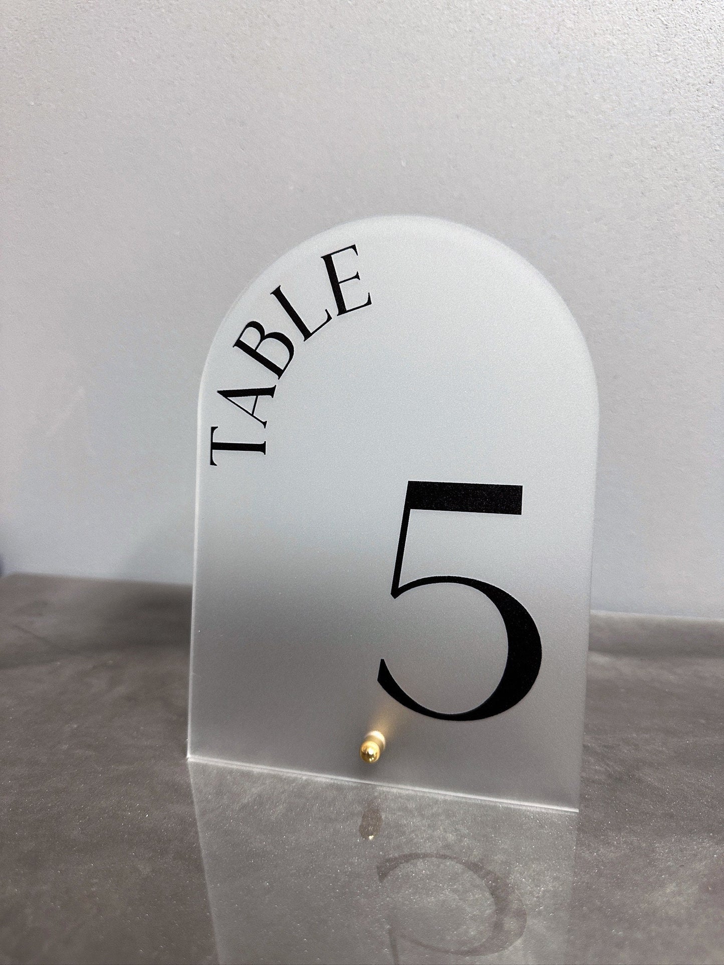 Arch Table Numbers